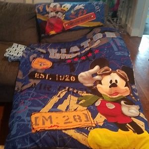 Mickey Mouse toddler bed set